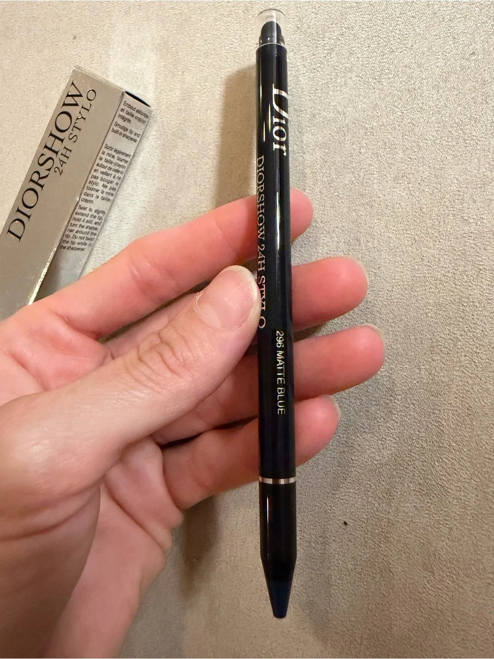 Dior Diorshow 24H Stylo Eyeliner - 296 Matte Blue